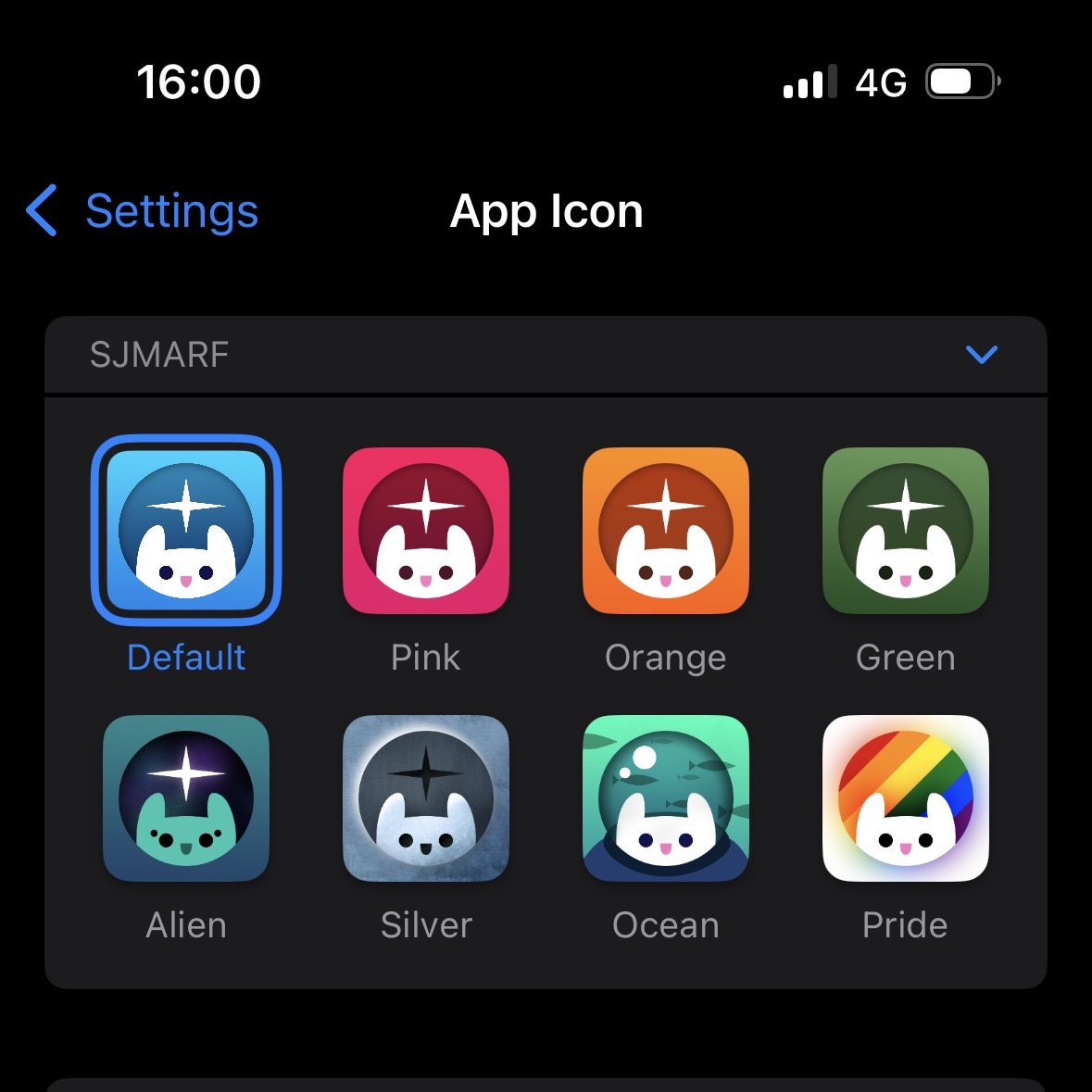 Mlem alternative app icons